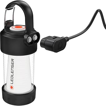 Ledlenser ML4 Warm Camping Lantern, 300 Lumens, Clip on, Tent Light