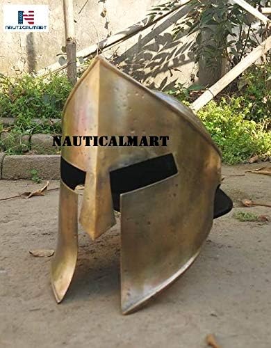 Replica King Leonidas 300 Spartan Helmet 12in by Nauticalmart