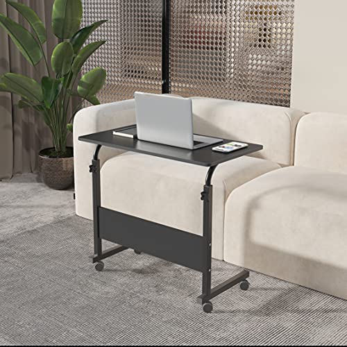 soges Adjustable Mobile Table 31.4inches Portable Laptop Computer Stand Desk Cart Tray, Black 05-1-80B-CA by soges - Image 4
