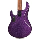 Sterling by Music Man 5 String Bass Guitar, Right, Purple Sparkle (RAY35-PSK-R2)