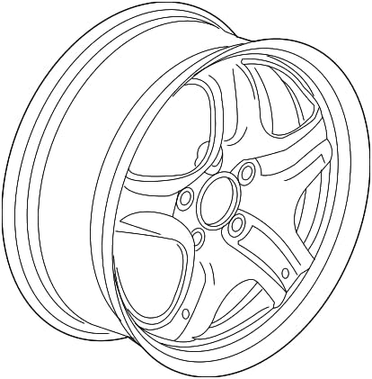 General Motors, WHEEL, 9598032