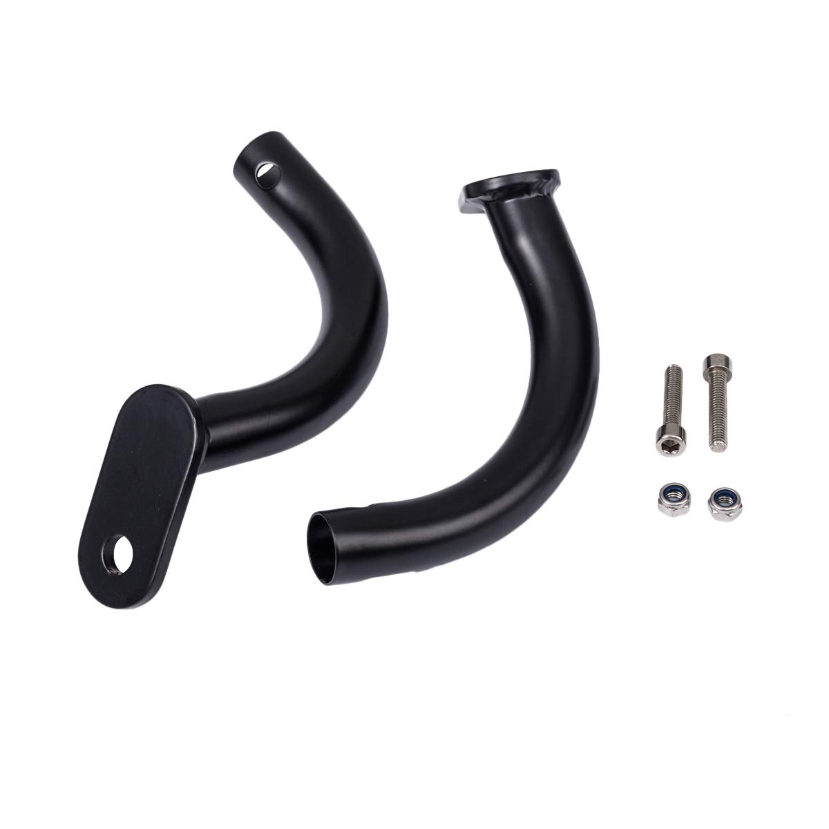 CELOMT Saddle Bags Saddlebag Guard Eliminator Brackets Supports Fit For Harley Touring Electra Glide FLHT 1997-2008 (Black)