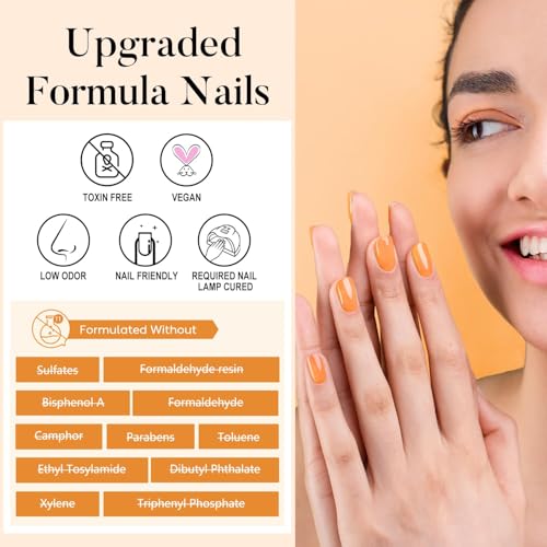 AIMEILI Brown Gel Nail Polish Set 6pcs, Hema Free, Cruelty Free, Vegan, Soak Off U V LED Nail Art Manicure Salon DIY for Women - Kit 97 by AIMEILI - Image 4