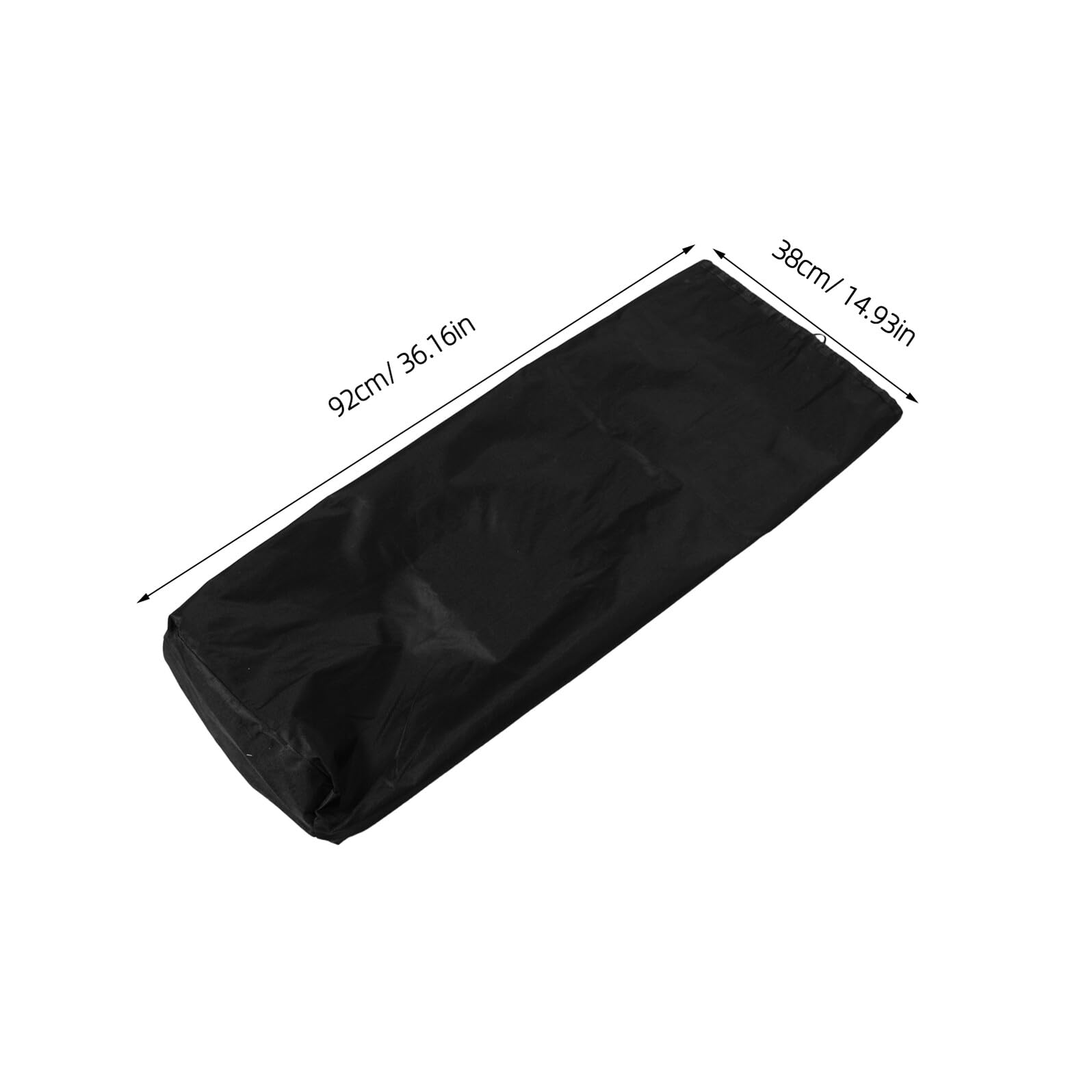 VANZACK Zaino Porta Skateboard in Poliestere 92x38 Cm con Tracolla Regolabile, Borsa da Skateboard a Doppio Scomparto per Trasporto Longboard e Accessori, per Sport Outdoor e Viaggi