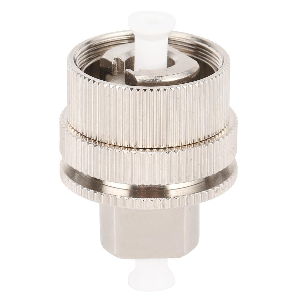 LC/UPC Fiber Optic Attenuator 1-30dB - Adjustable Optical Connector for Signal Isolation & Equipment Protection, Low-Loss 0.2dB Insertion