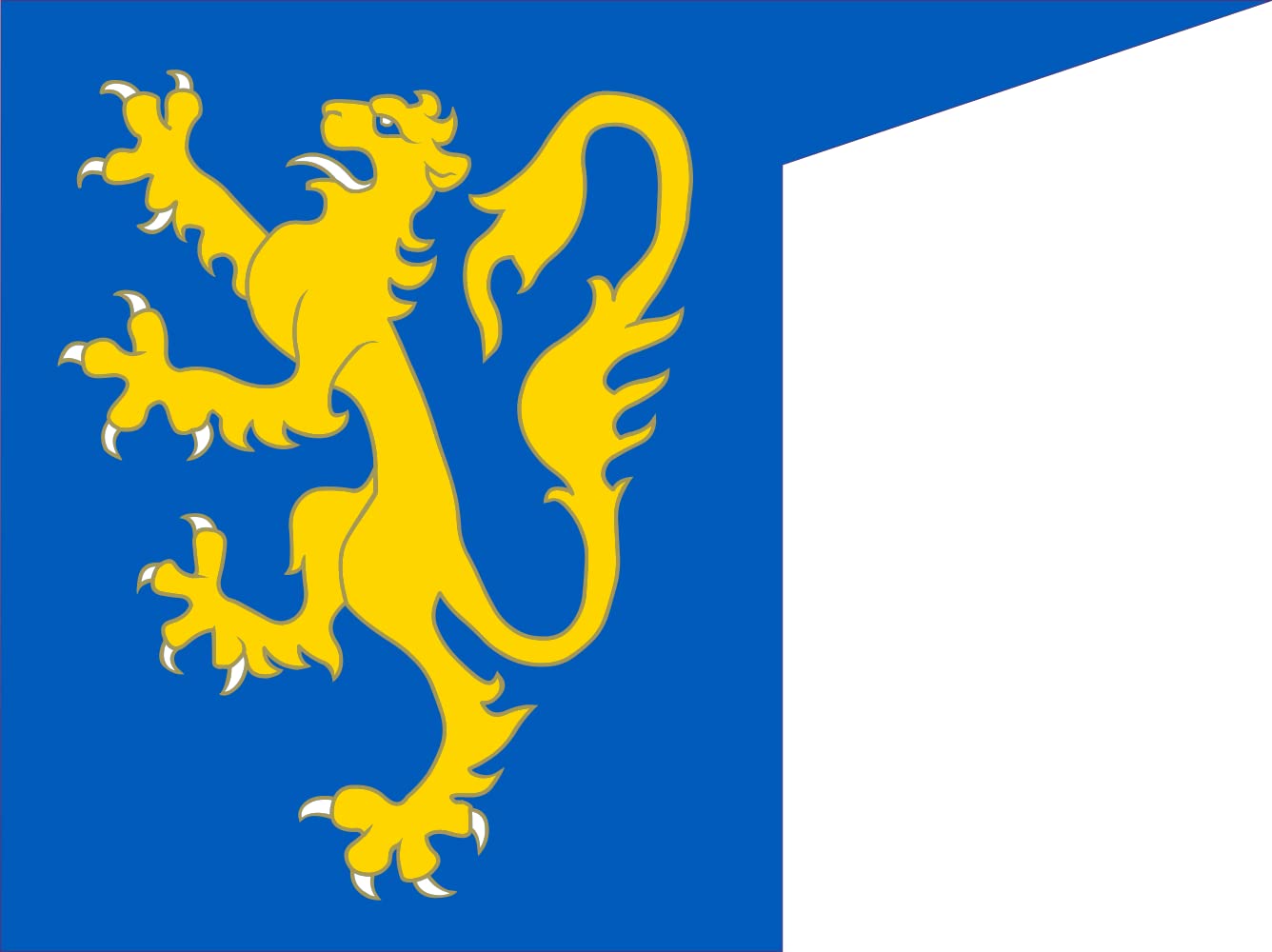 Drapeau Large Alex K Halych-Volhynia pour remplacer vos vieux pavillons usés