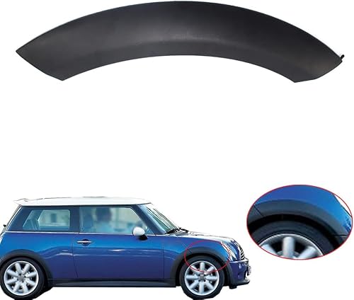 Miniatura 7 de Moldura de cubierta de guardabarros para guardabarros, compatible con Mini Cooper 2002-2008, parte superior trasera derecha