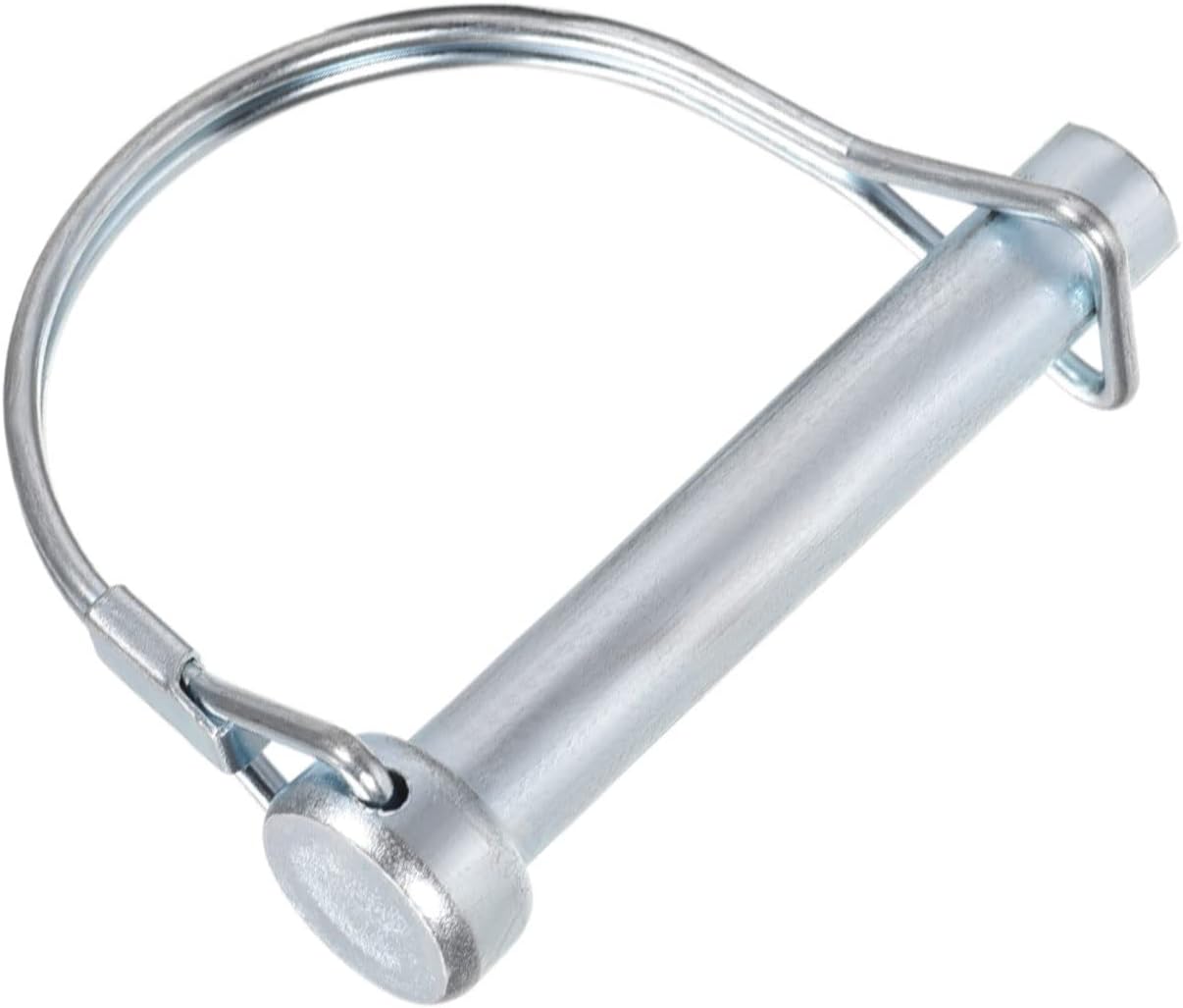 Safety Coupler Pin 1/2x2.56 Inch - Zinc Plated Locking Pin For Trailers & Equipment