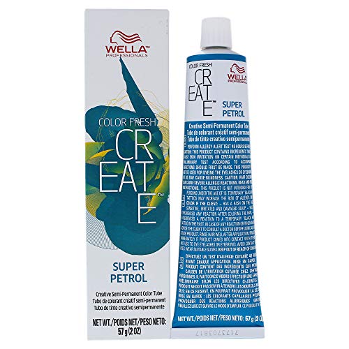 Wella Color Fresh Create Semi-permanent Color - Super Petrol By for Unisex - 2 Ounce Hair Color, 2 Ounce