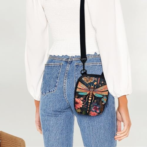 Crossbody Bag for Women and Men, Belt Bag with Adjustable Strap Cell Phone Case with Back Zipper Pocket4