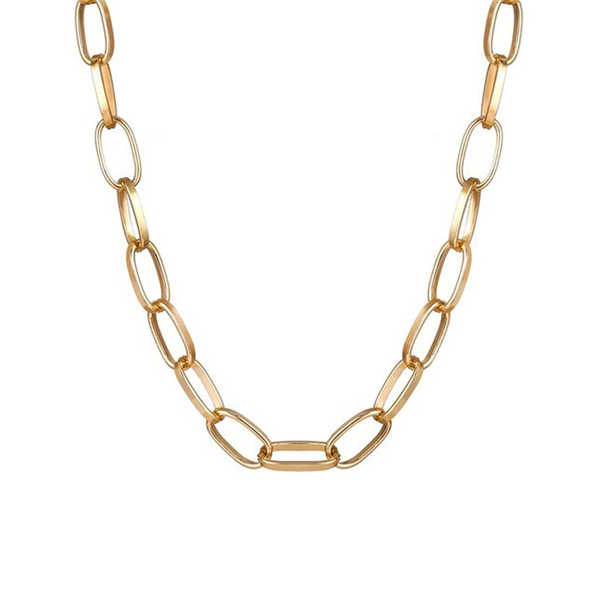 Gold & Silver Plated Layered Necklaces Combo Set
