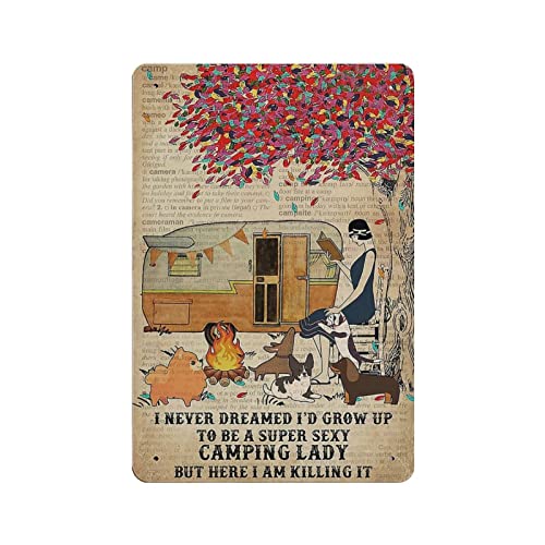 Plaque en étain rétro de qualité supérieure AOOEDM pour décoration de maison