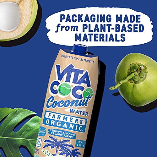 Vita Coco Organic Coconut Water, 33.8 Fz #TOP3
