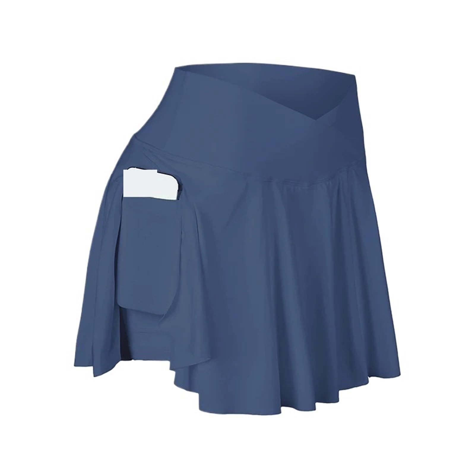 Gonna da Tennis a Pieghe da Donna in Spandex con Tasche | Multicolor S-XL for tennis golf corsa e attività all'aperto