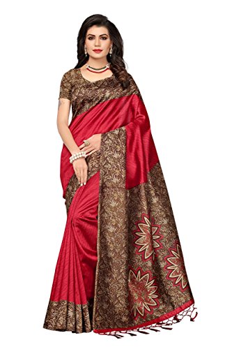 TreegoArt Fashion Saree Mysore Soie Imprimé Étoile Cover