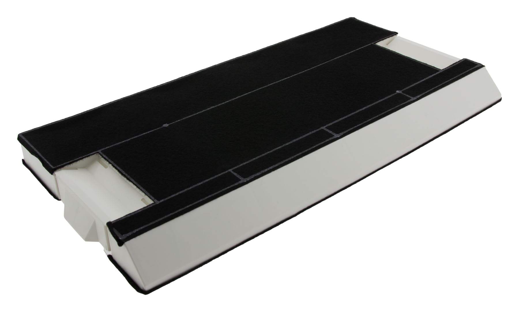 Lot de 4 filtres à charbon actif compatibles avec les hottes aspirantes Constructa CZ5144X5 - Filtre de rechange pour hotte aspirante - Filtre anti-odeurs