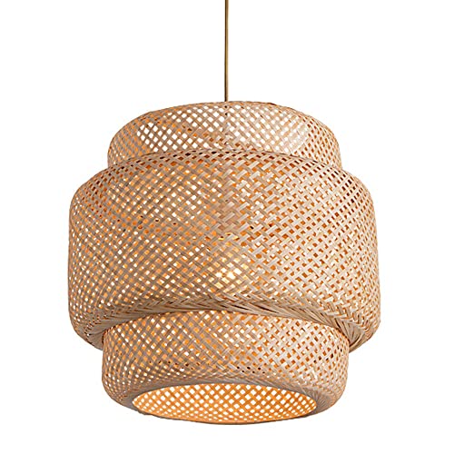 Lustre nordique en bambou pour lanterne créative d'auberge - 2