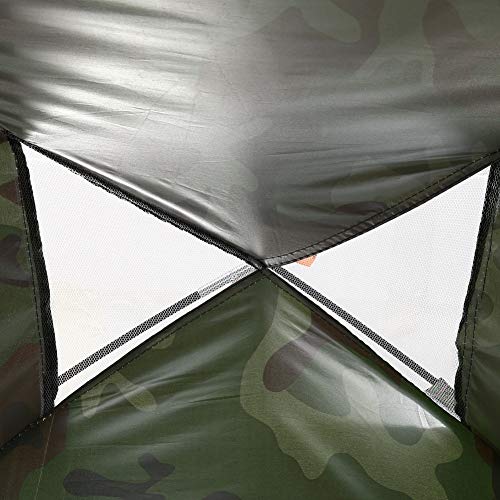 MAGT Zelt, Outdoor Camouflage UV-Schutz Wasserdicht 2 PersonsTent Mit Einem Lüftungsschlitz Und Einer Abdeckung for… – Bild 7