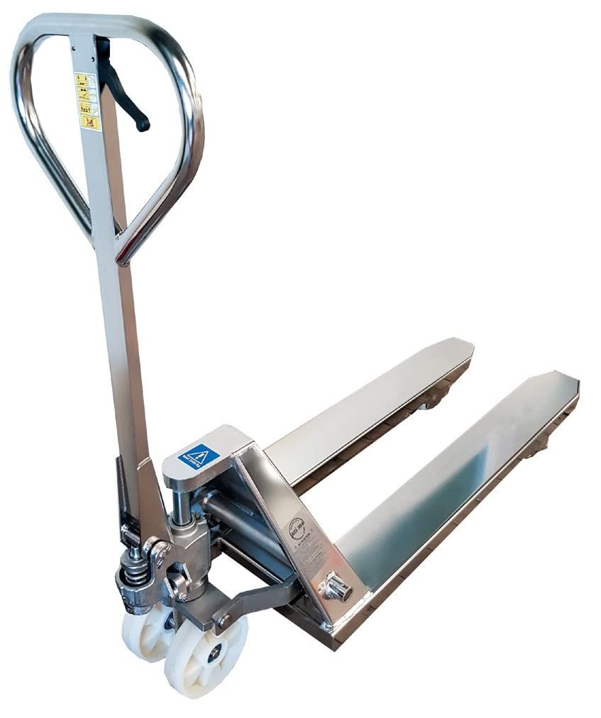 Transpalette manuel premium 2,5T inox 304 HPESE25S304 Stockman
