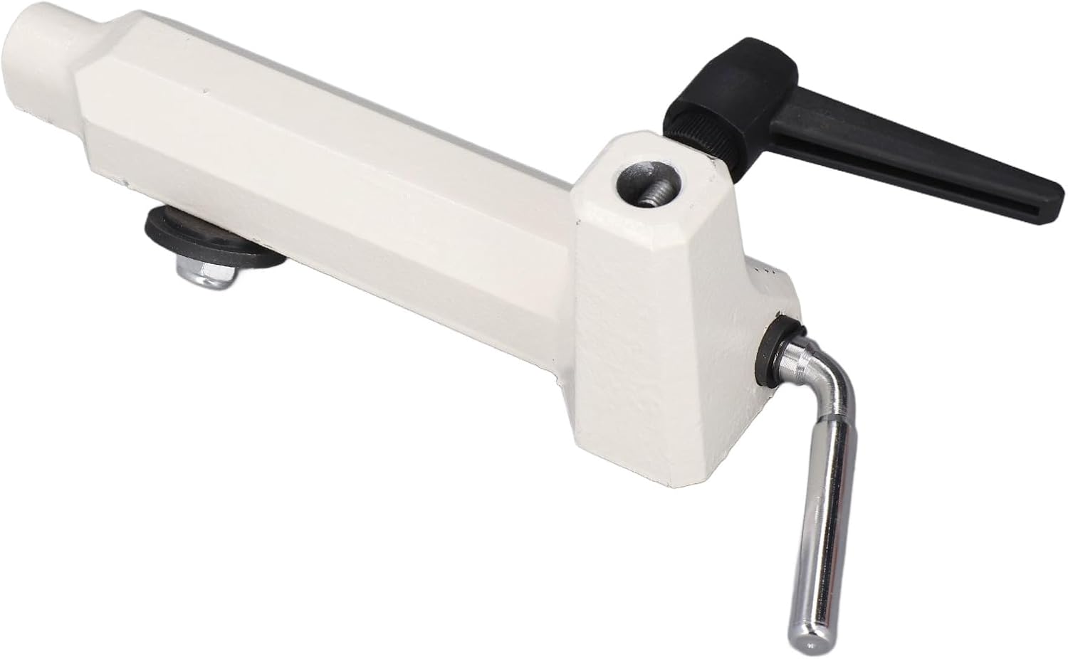 Wood Lathe Tool Rest Holder Base, 16mm Cast Iron Woodworking Turning Small Lathe Tool Holder Base