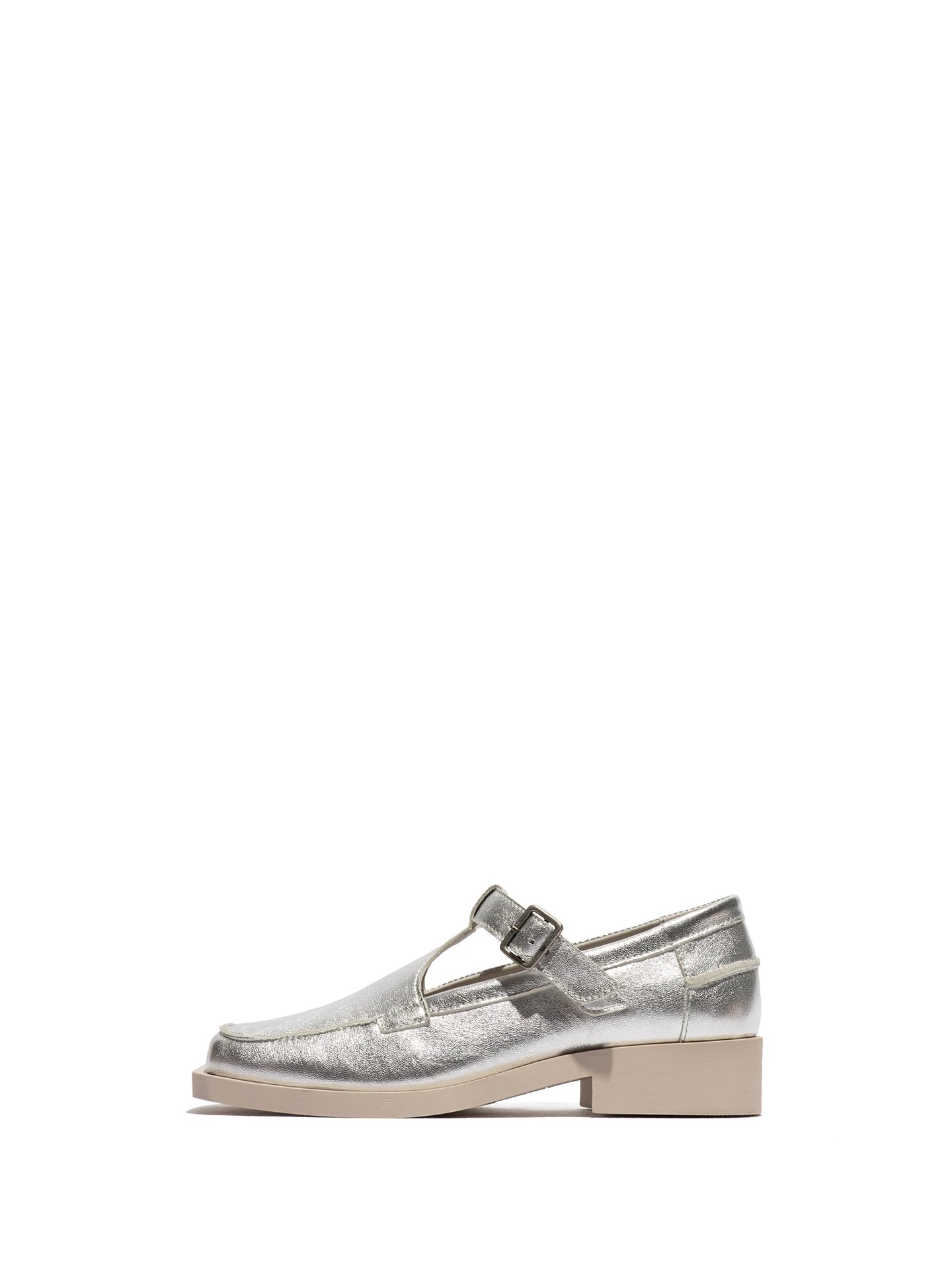 Fly London Women's ROZI209FLY Loafers, Silver, 7 UK