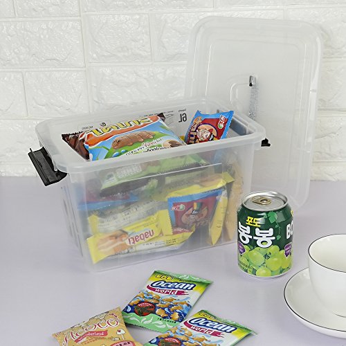Ggbin AX-AY-ABHI-113290 6 Quart Clear Latch Storage Box thumb #3
