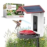 Quick Setup Smart Solar Hummingbird Feeder with Camera 1080P...