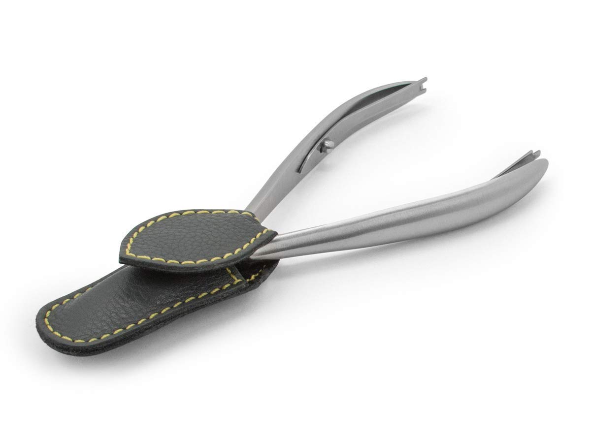 GERmanikure Pinzas para uñas Finox acero inoxidable. Por hecho en Solingen, Alemania