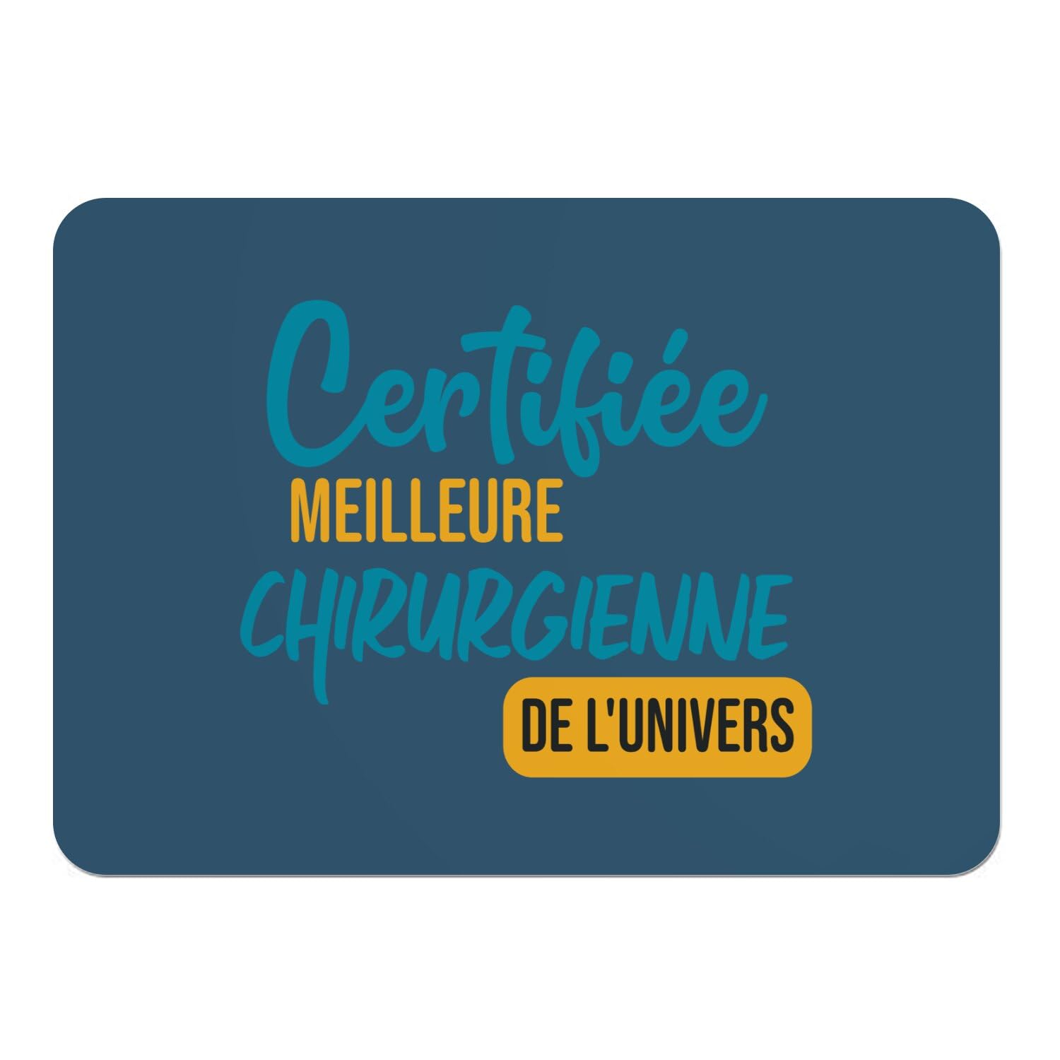 Napperons en liège bleu pour un repas détendu après l'hôpital