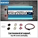 SUDOKEJI inversor de Corriente de Onda sinusoidal Pura 1500 W,12 V CC...
