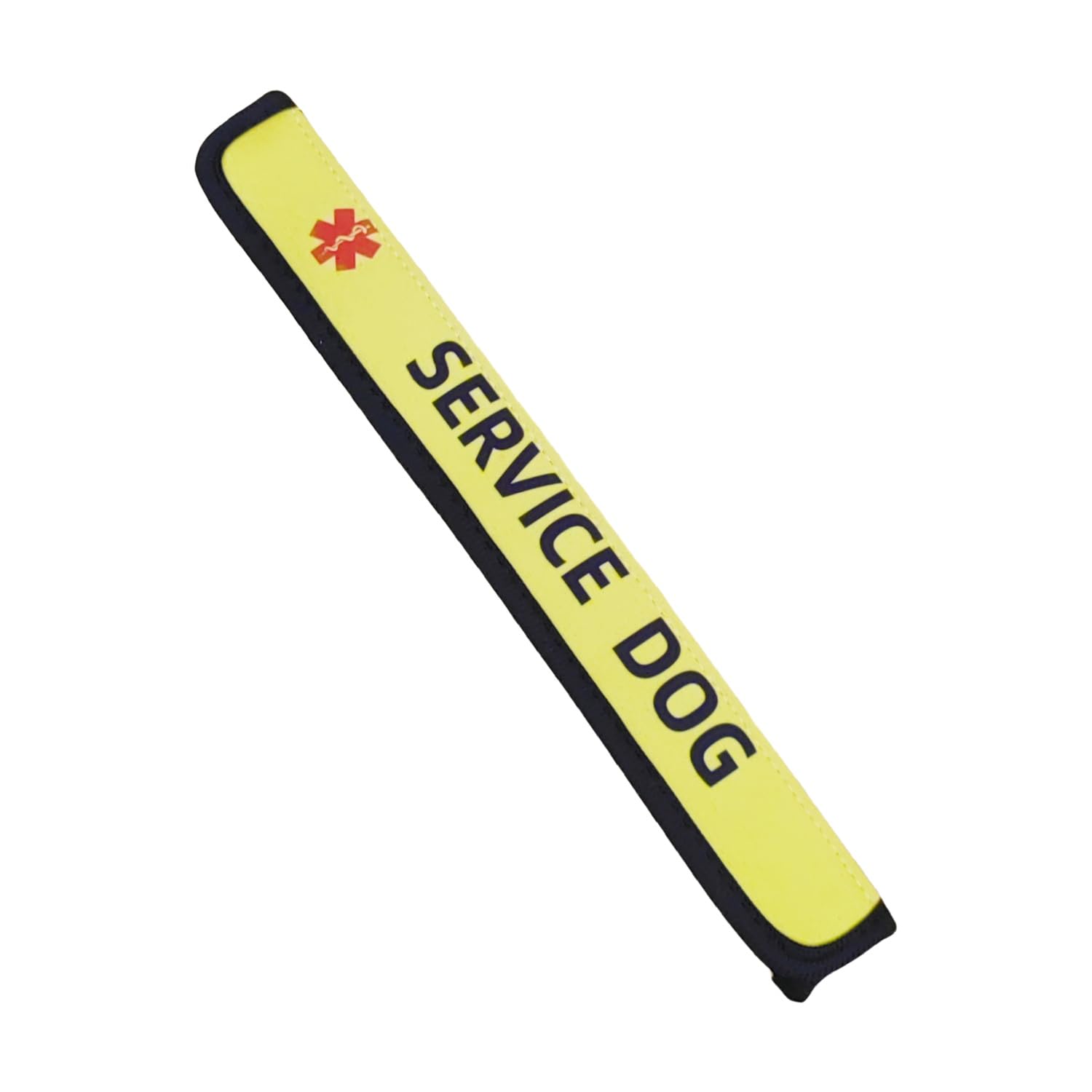 Service Dog Leash Sleeve Wrap DO NOT PET, Yellow