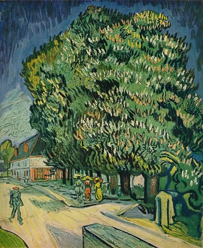 Peinture murale Van Gogh pour créer une atmosphère chaleureuse au salon