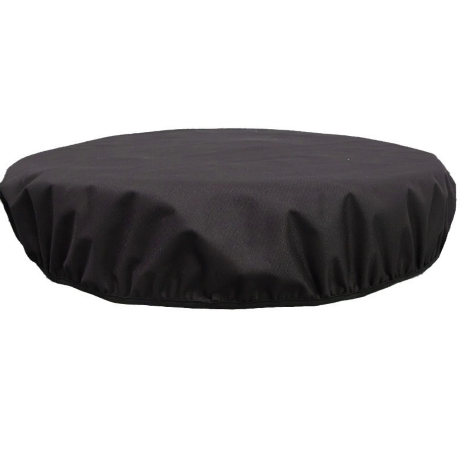 Waterproof Round Fire Bowl Cover Heavy Duty Fire Bowl Cover with Drawstring Weatherproof Windproof for Homeowners, Patio, Backyard, Outdoor, D32-h4inches-image-49