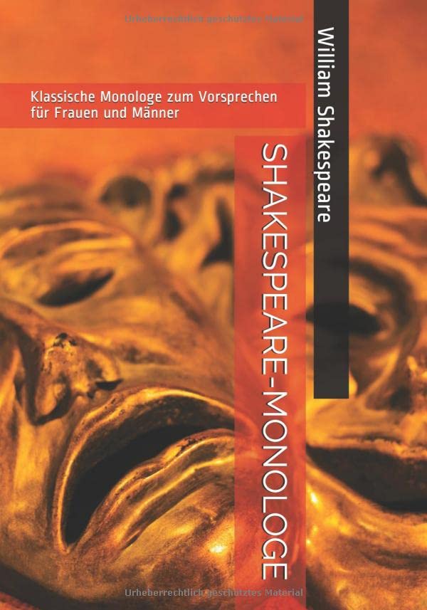 SHAKESPEARE MONOLOGE Klassische Monologe Zum Vorsprechen F r Frauen 