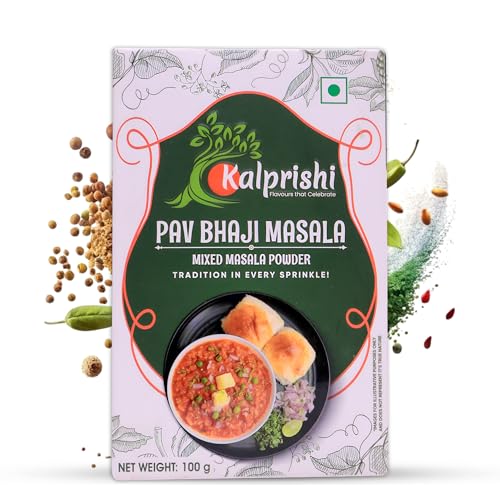Kalprishi Premium Pav Bhaji Masala 100g | Mumbai Pav Bhaji Spice Mix | Authentic Pav Bhaji