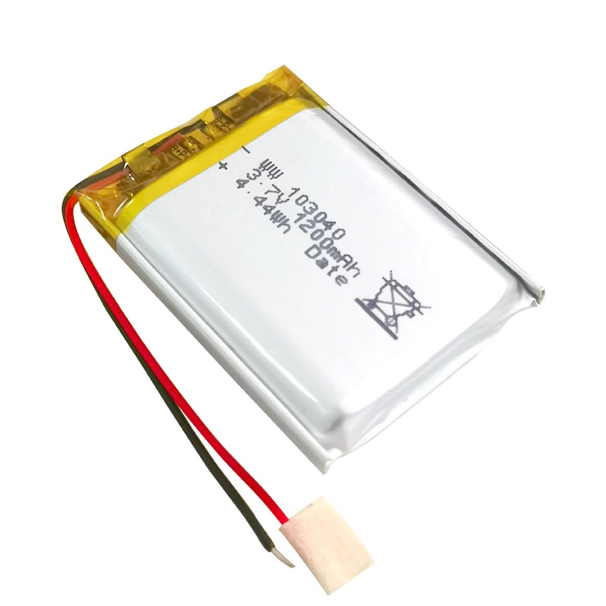 Batería Recargable LiPo De Polímero De Litio De 3,7 V Y 2000mAh