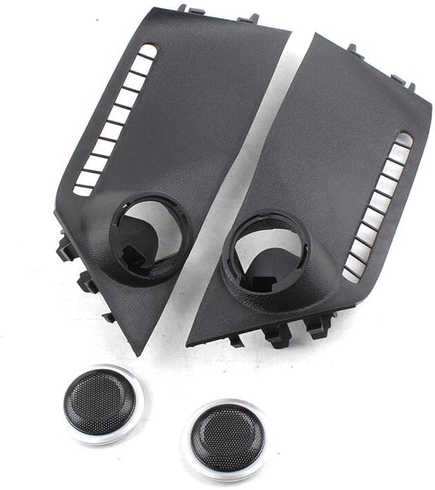 Amazon.co.jp: フロントドアピラーツイーターカバー トリムスピーカー