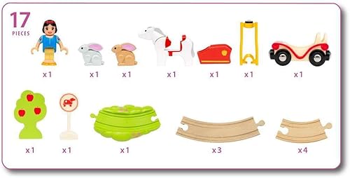 Miniatura 8 de BRIO Disney Princess - Juego de animales blancos como la nieve