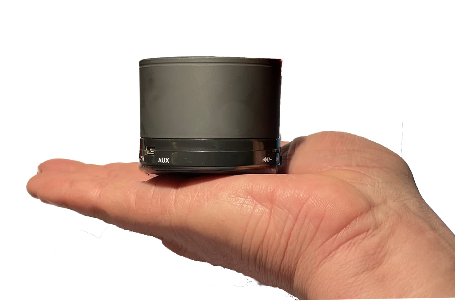 Bridge Cutters Mini Bluetooth Wireless Speaker FM Radio 10hr Playtime Enhanced Sound Bass Noise-Cancelling Mic AUX TFCard HD Smartphone Red Goal Light replacement horn