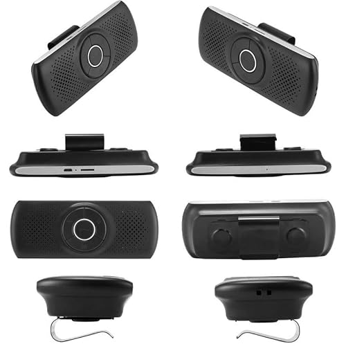MACHSWON Wireless Bluetooth Handsfree Car Kit Handsfree Speakerphone Sunscreen Car Speaker