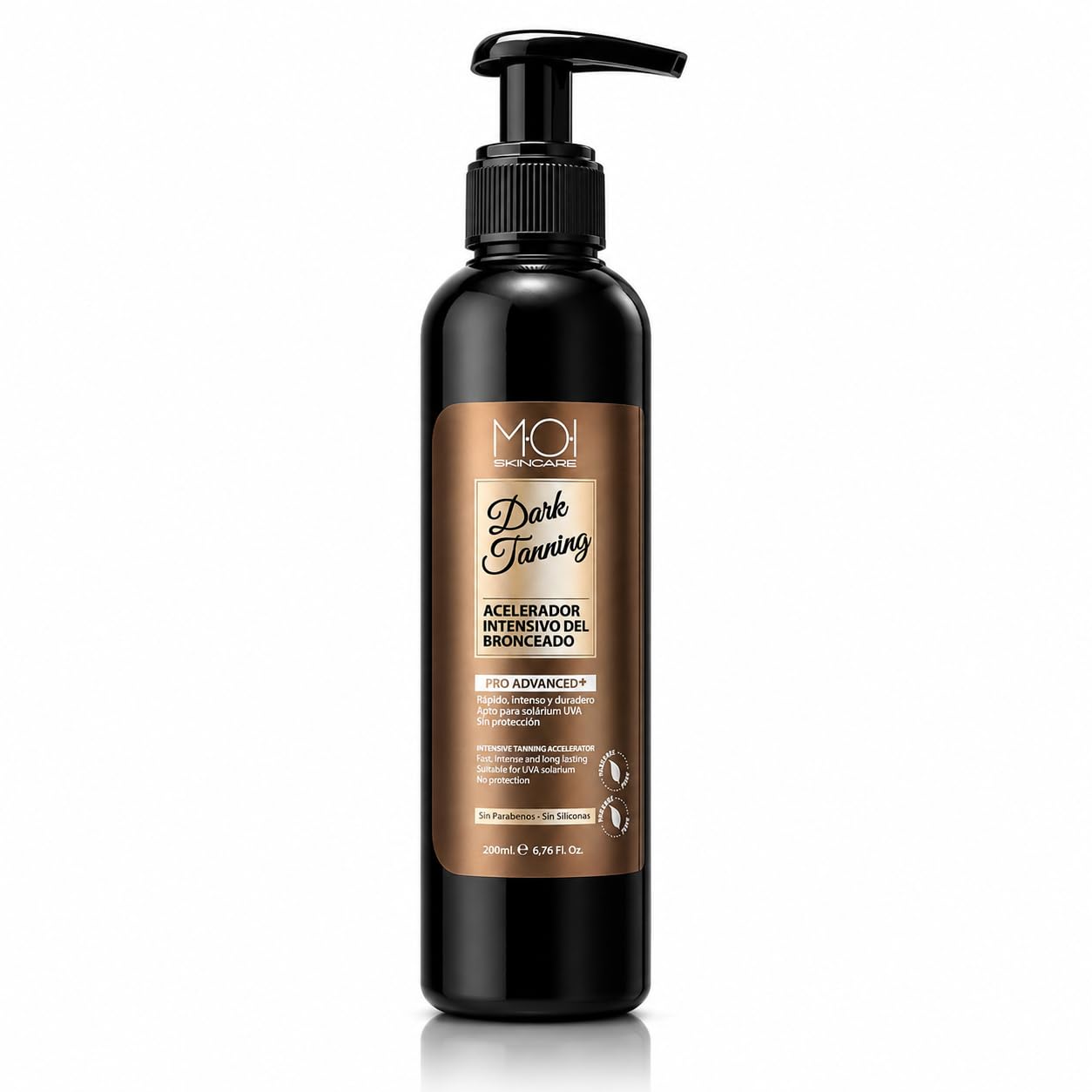 MOI Profesional DARK TANNING Acelerador intensivo del bronceado Solarium 200ml