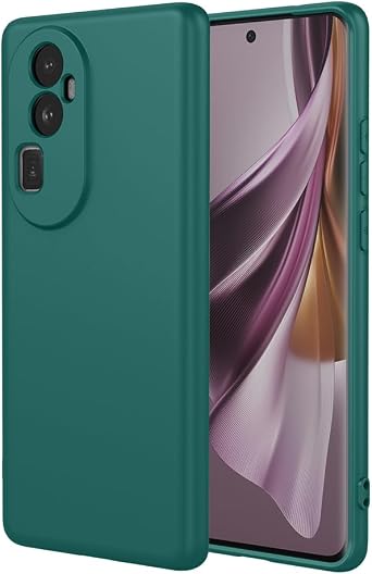 Case for Oppo Reno 10 Pro Plus 5G, Liquid Silicone Case, Soft Anti-Scratch Microfiber Lining Shockproof Phone Case Compatible with Oppo Reno 10 Pro Plus 5G F