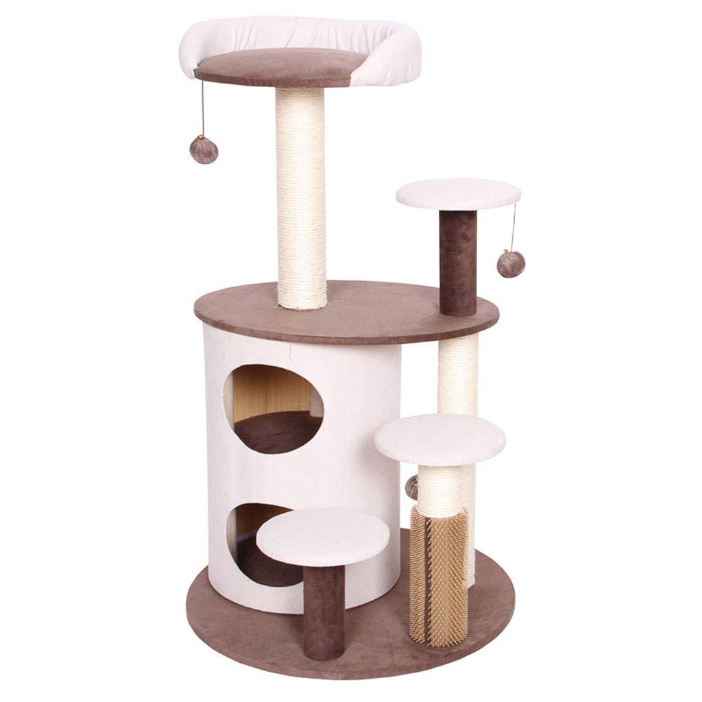 Arbre à chat avec griffoir en sisal MU pour petits espaces intérieurs