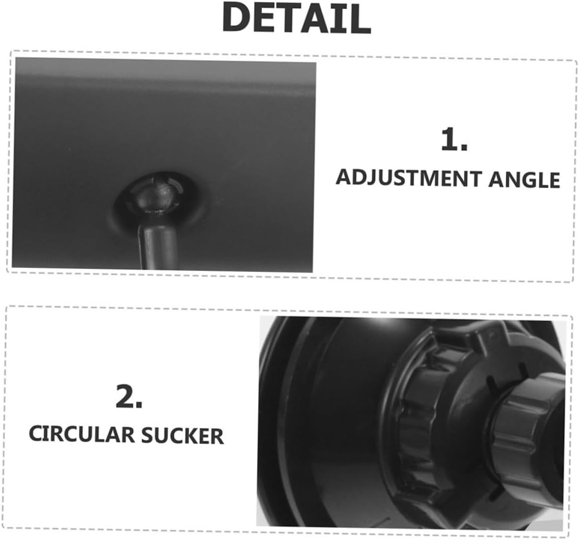 360-Degree Adjustable Baby Car Mirror 2pcs Suction Cup Backseat Safety Mirror for Rear Facing Infants Child Safety Car Accessories