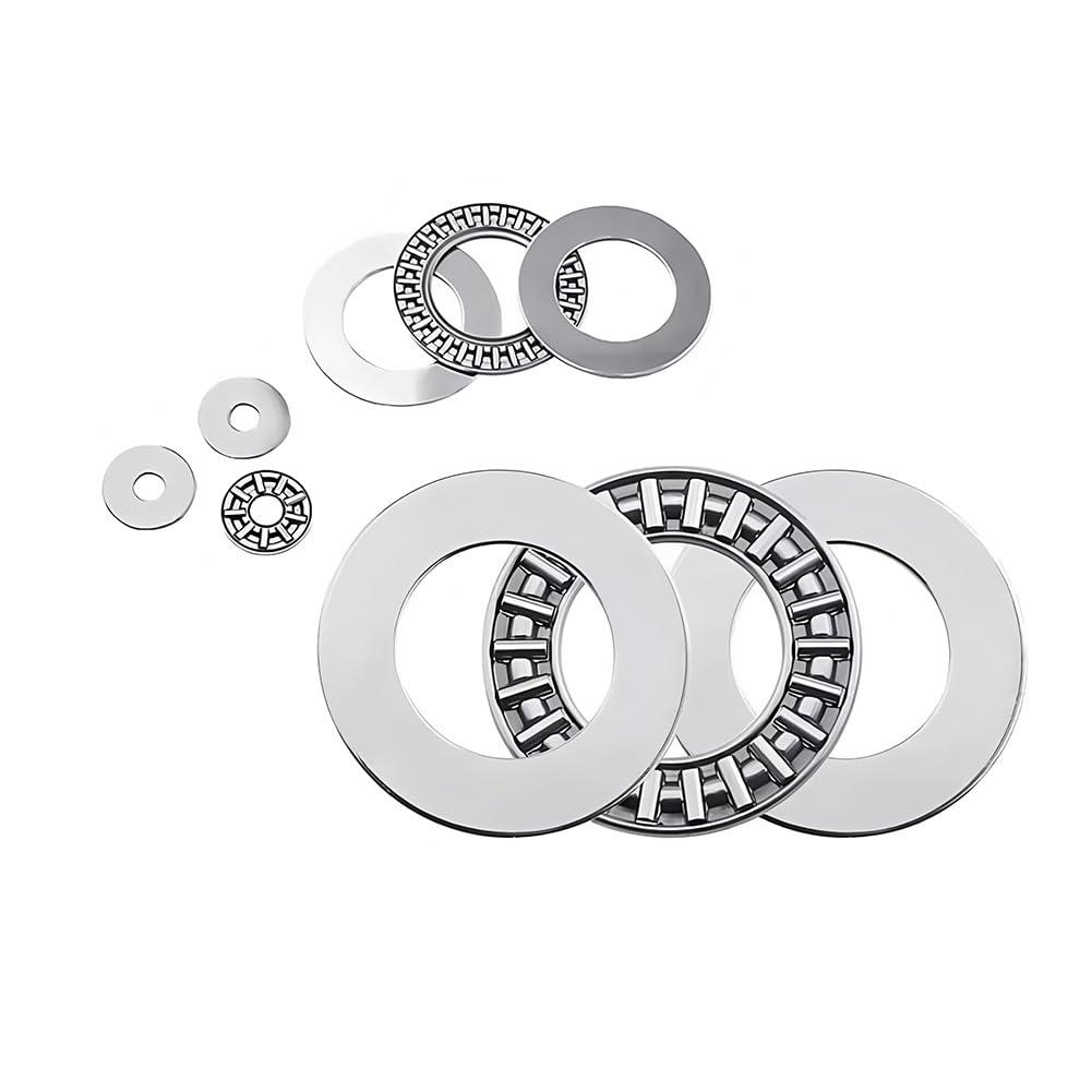 AXK7095 - Rodamientos de agujas axiales de nivel 2AS (5 unidades, 70 mm x 95 mm x 4 mm, resistencia a la corrosión y alta resistencia)