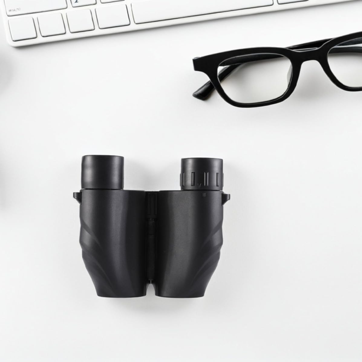 Binocolo 10x25 Compatto Nero in Abs ad Alta Definizione