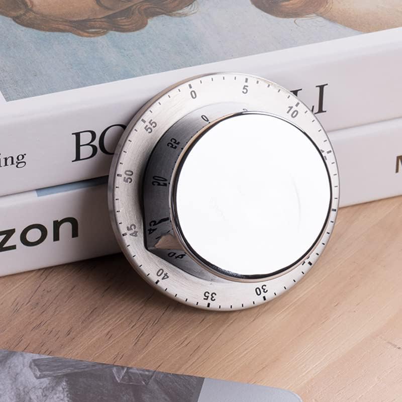 Miniatura 4 de Temporizador de cocina de acero inoxidable, versión mejorada del temporizador magnético, herramientas de sincronización profesionales, cuerpo