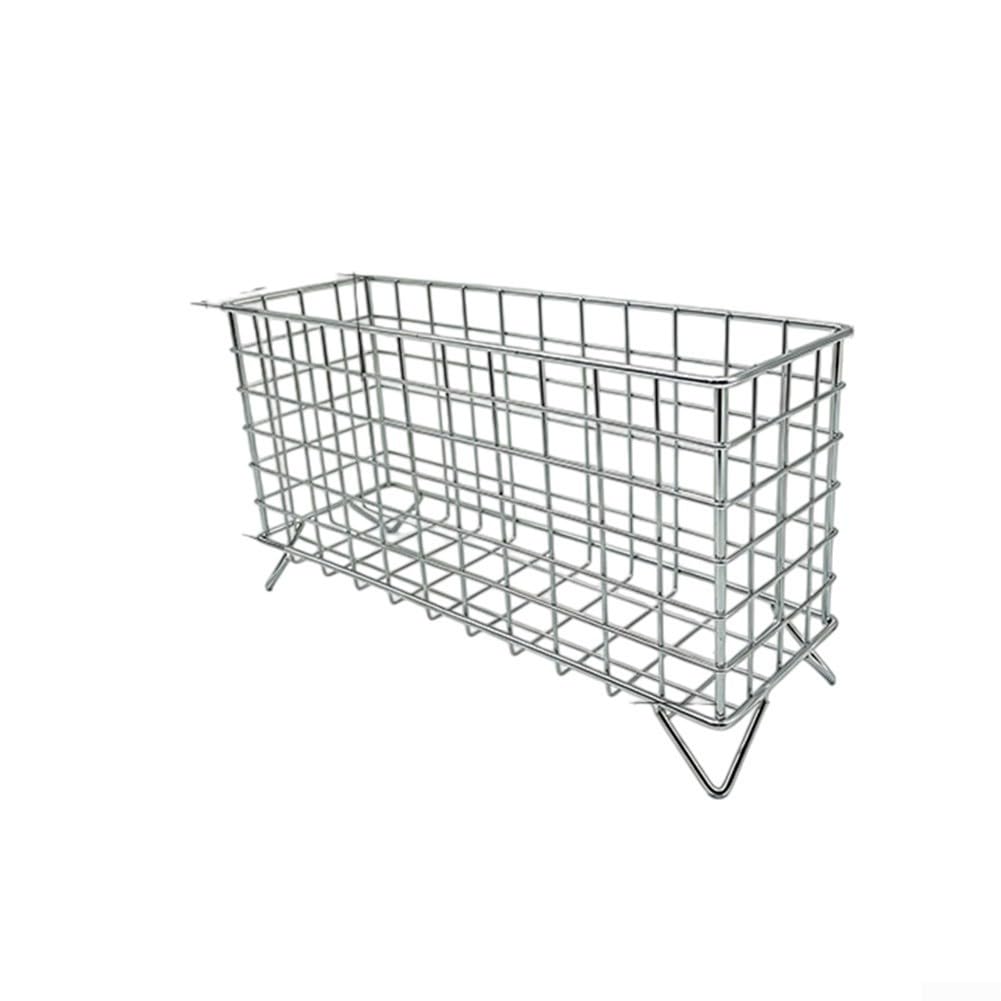 Panier de rangement carré en métal boîte de tri petits objets