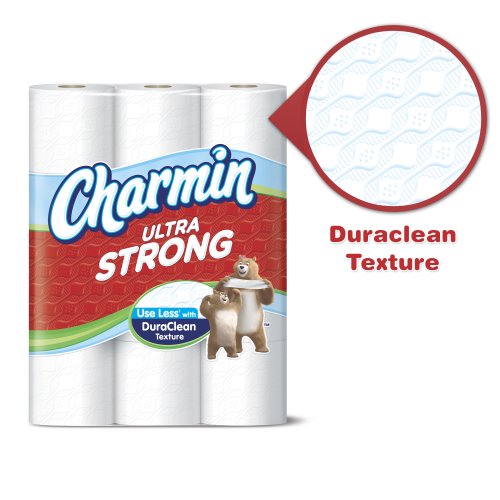 Image of Charmin Ultra Strong Toilet Paper (3 Packs Of 6 Mega Rolls)