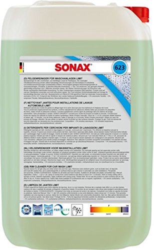 SONAX 623705 FelgenReiniger für Waschanlagen säurefrei 25 l